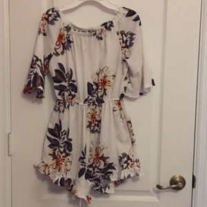 Floral romper